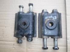 Halter set stoBstange