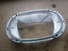 koplamp glas met raam