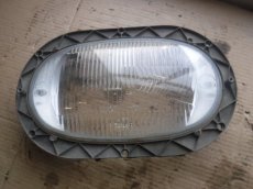 koplamp glas met raam